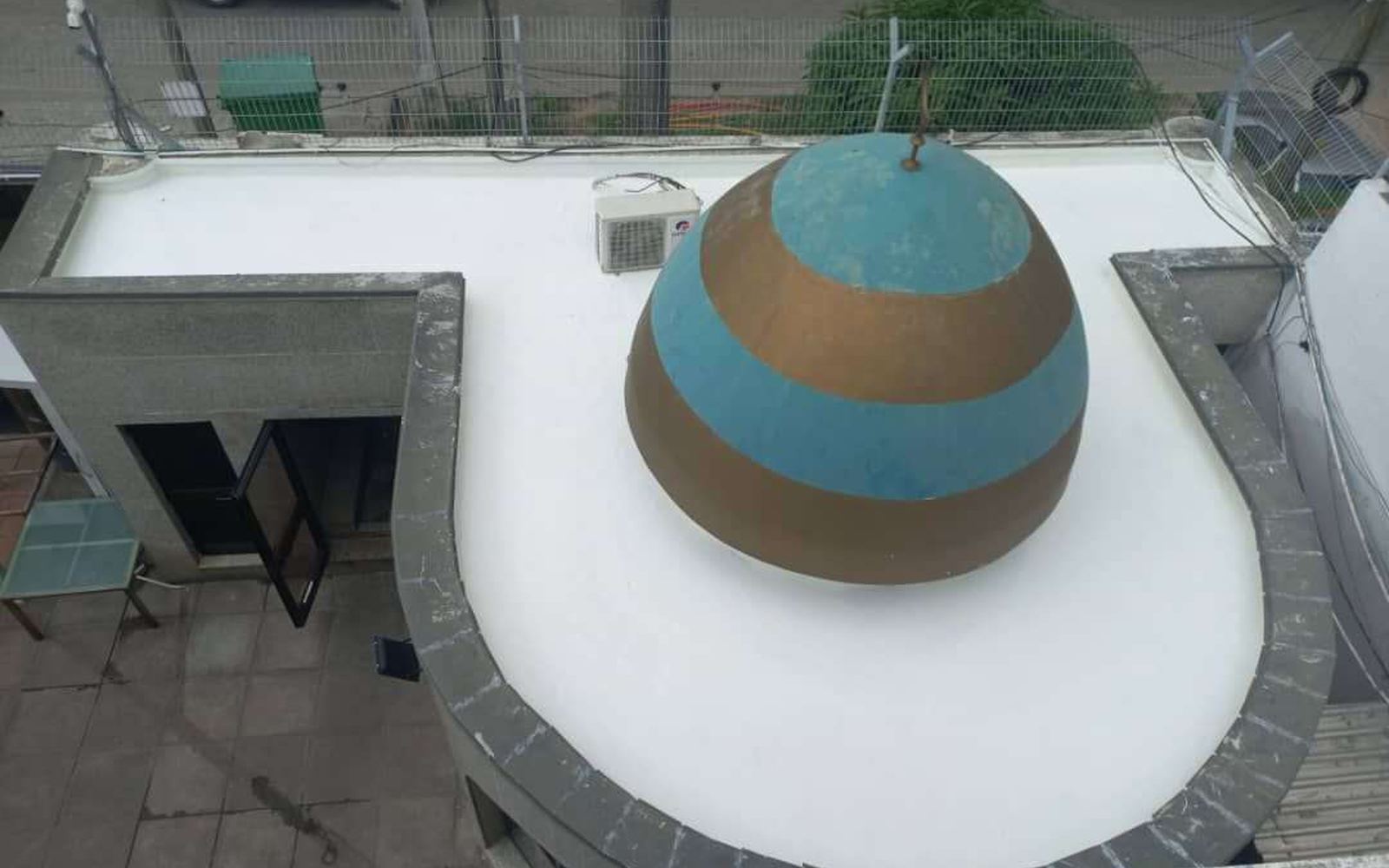 Completed rooftop waterproofing to a pool deck and water feature