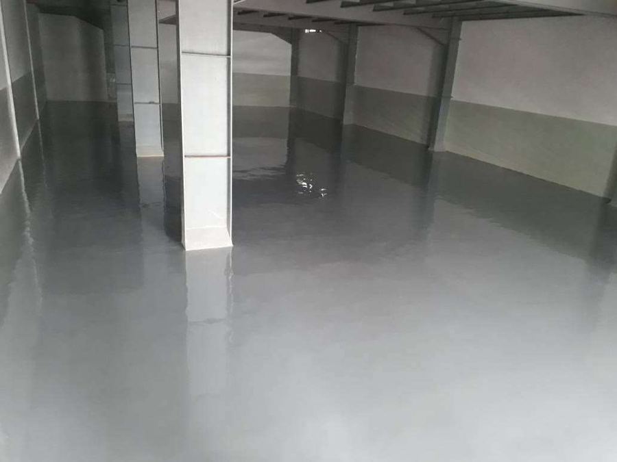 Seamless Epoxy Floor Finish — SD Aqua Proof project