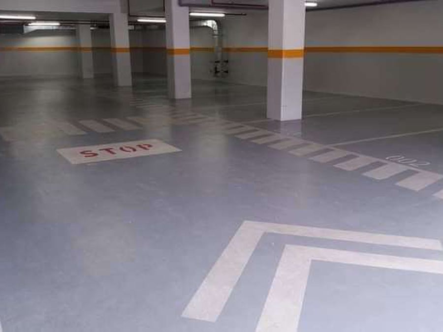 Parking Deck Coating & Line Marking — SD Aqua Proof project