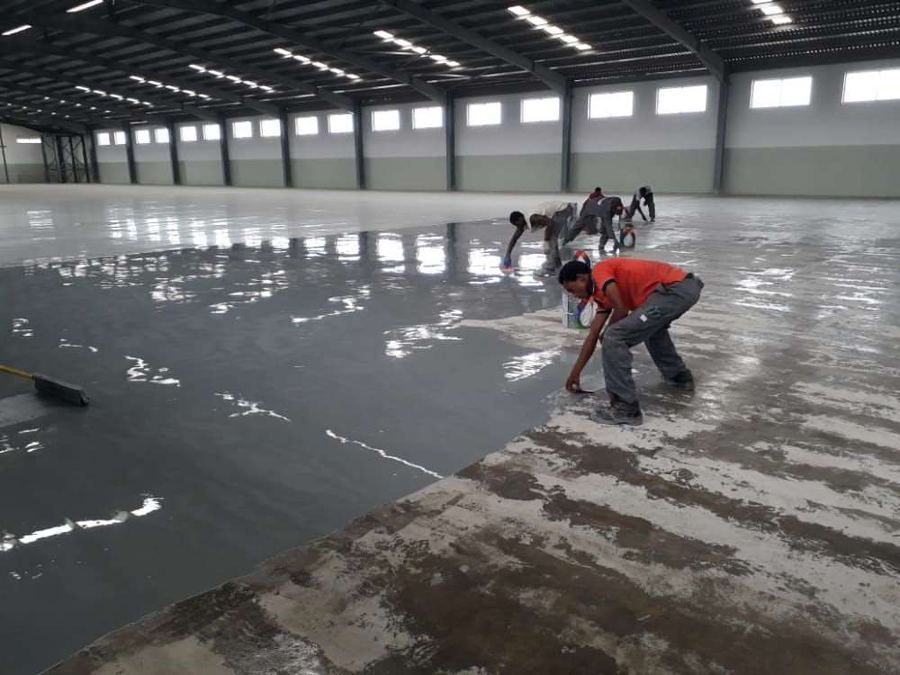 Industrial Warehouse Flooring — SD Aqua Proof project